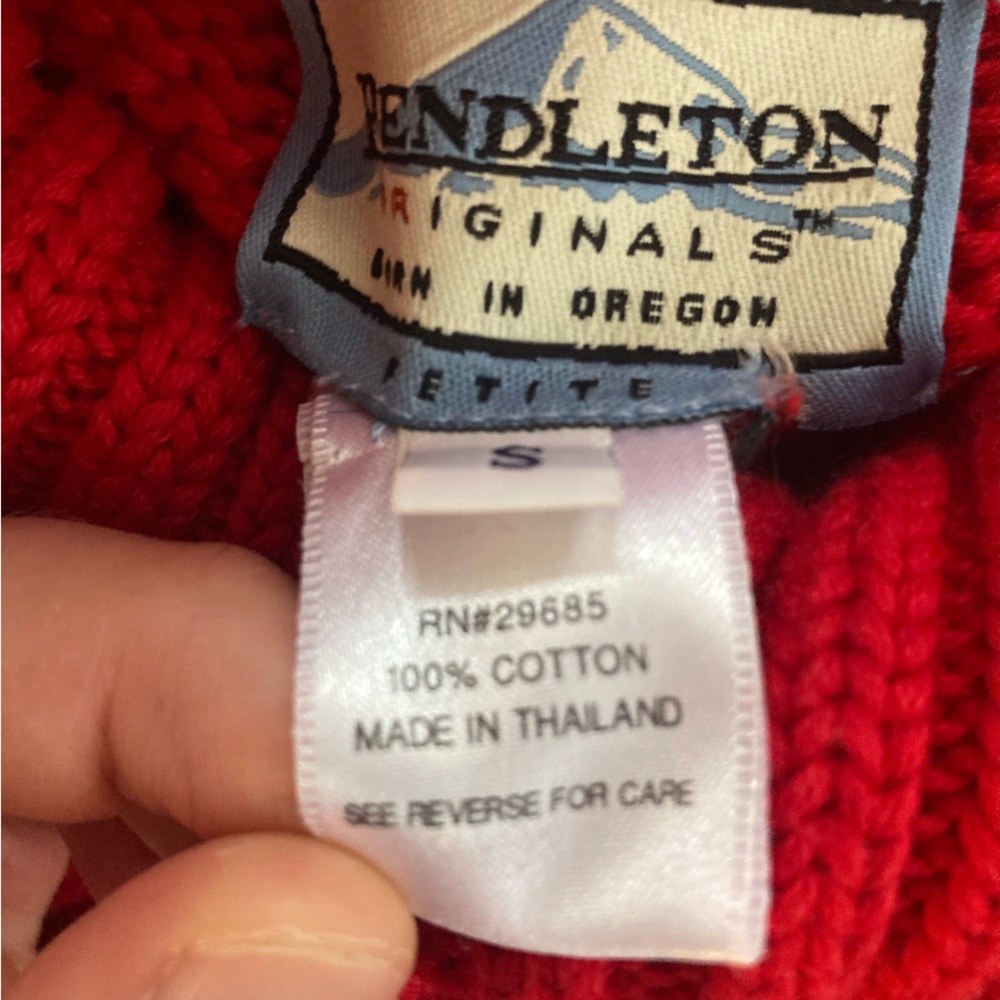 Pendleton Sweater. Petite Small. - image 5